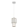 Lustra ar auklu BLANCO 1xE27/60W/230V balta