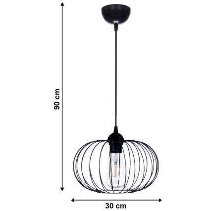 Lustra ar auklu BOCCA 1xE27/60W/230V