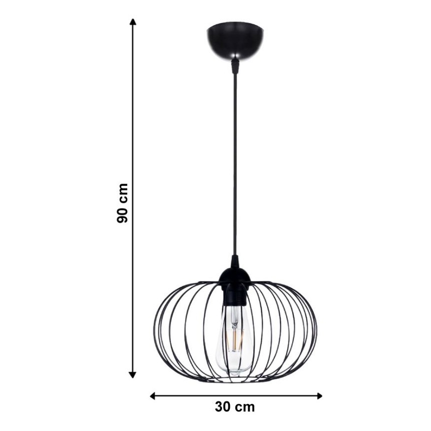 Lustra ar auklu BOCCA 1xE27/60W/230V