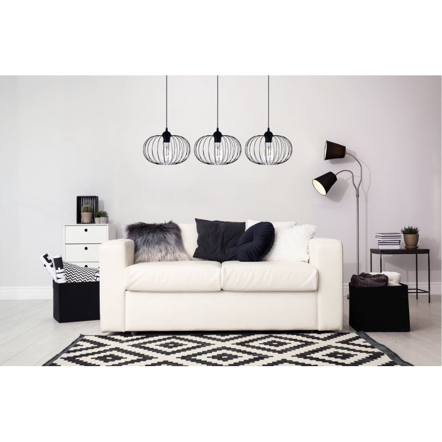 Lustra ar auklu BOCCA 3xE27/60W/230V