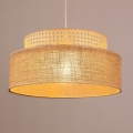 Lustra ar auklu BOHO 1xE27/60W/230V rotanga