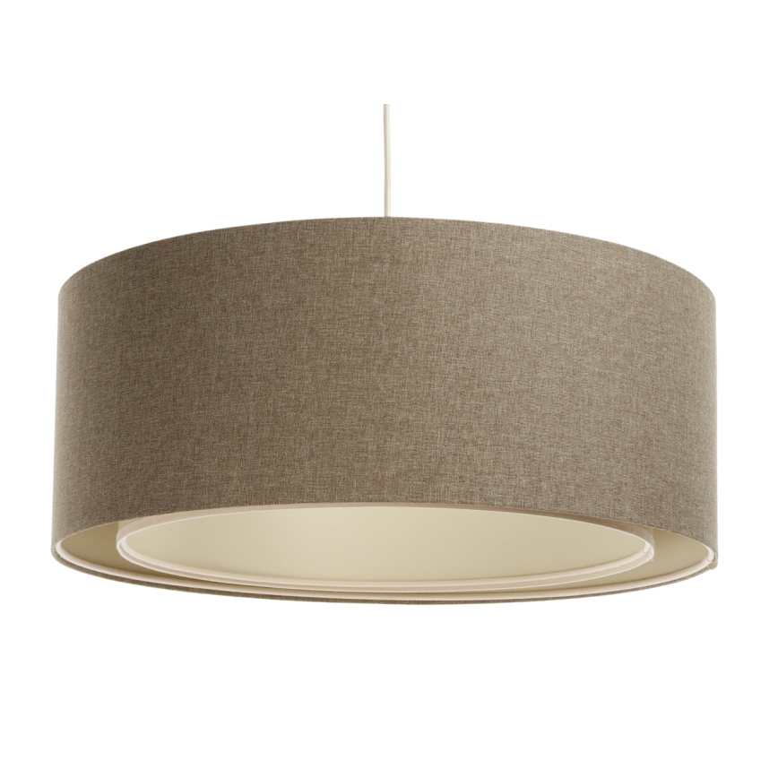 Lustra ar auklu BOHO TRINITI 1xE27/60W/230V brūna