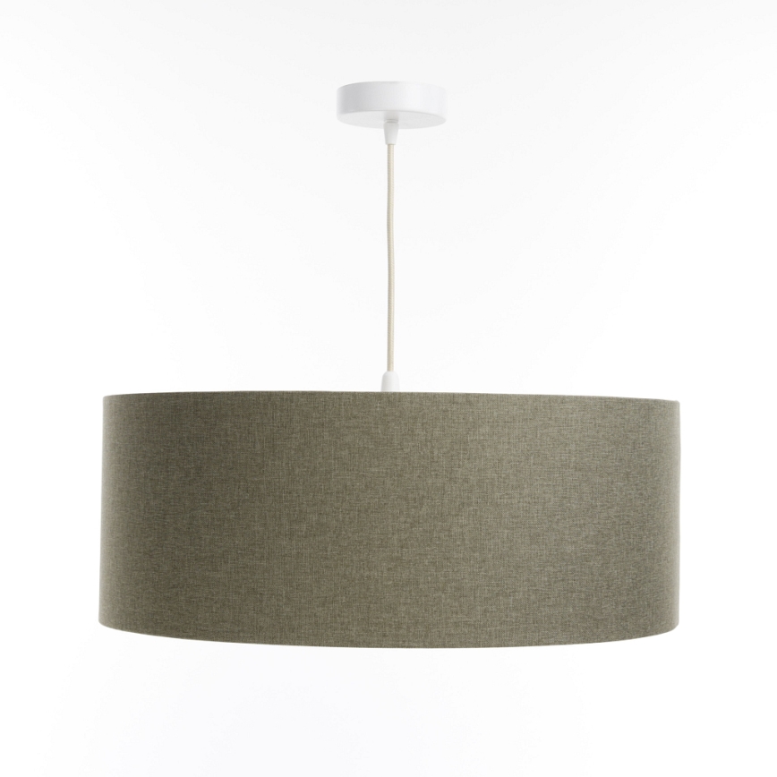 Lustra ar auklu BOHO TRINITI 1xE27/60W/230V pelēka