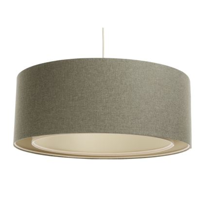 Lustra ar auklu BOHO TRINITI 1xE27/60W/230V pelēka