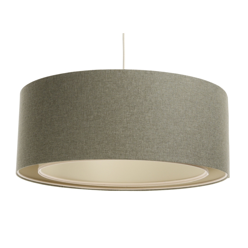 Lustra ar auklu BOHO TRINITI 1xE27/60W/230V pelēka