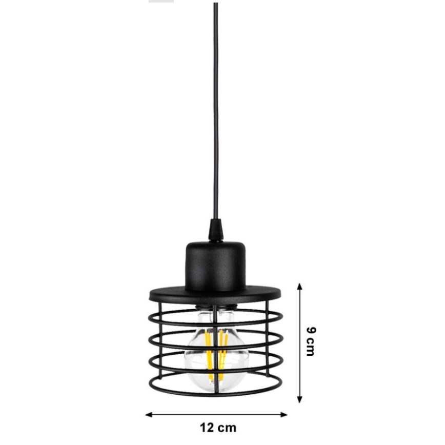 Lustra ar auklu BONOX 1xE27/60W/230V