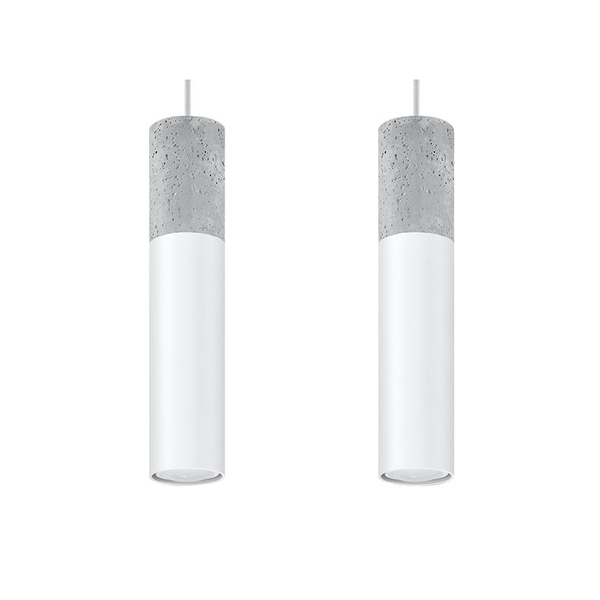 Lustra ar auklu BORGIO 2xGU10/40W/230V