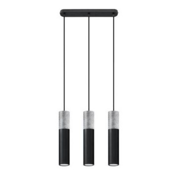 Lustra ar auklu BORGIO 3xGU10/40W/230V