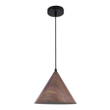 Lustra ar auklu BOSCO 1xE27/15W/230V brūna