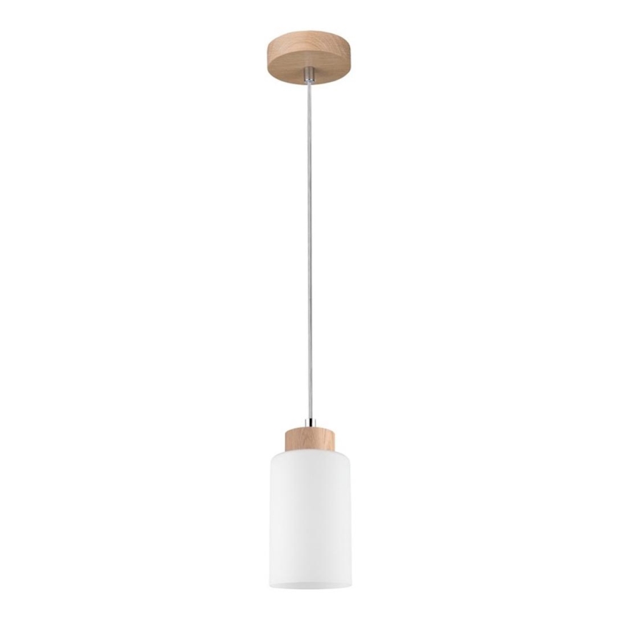 Lustra ar auklu BOSCO 1xE27/60W/230V ozols