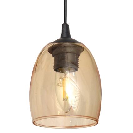 Lustra ar auklu BRILLANT 3xE27/15W/230V bēša