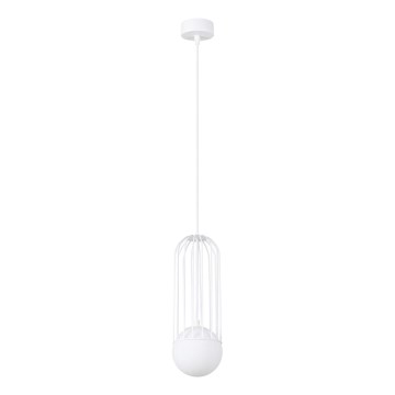 Lustra ar auklu BRINA 1xG9/8W/230V balta
