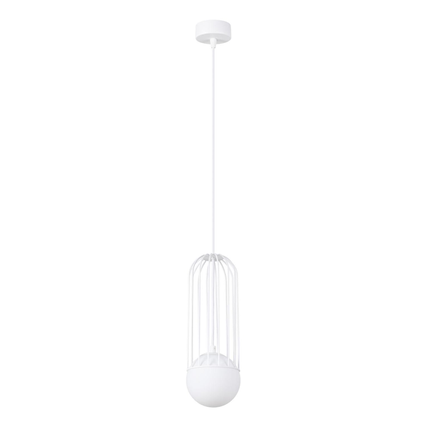 Lustra ar auklu BRINA 1xG9/8W/230V balta