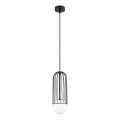 Lustra ar auklu BRINA 1xG9/8W/230V melna