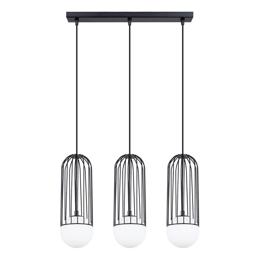 Lustra ar auklu BRINA 3xG9/8W/230V melna
