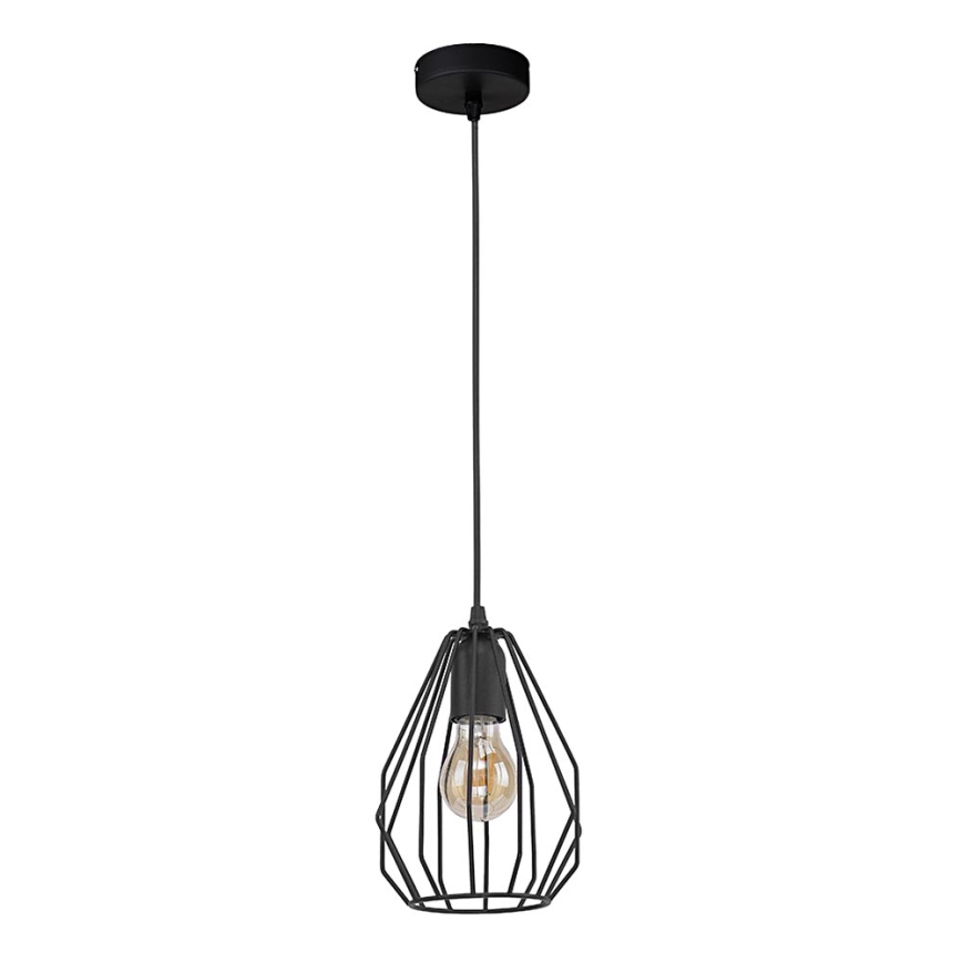 Lustra ar auklu BRYLANT BLACK 1xE27/60W/230V
