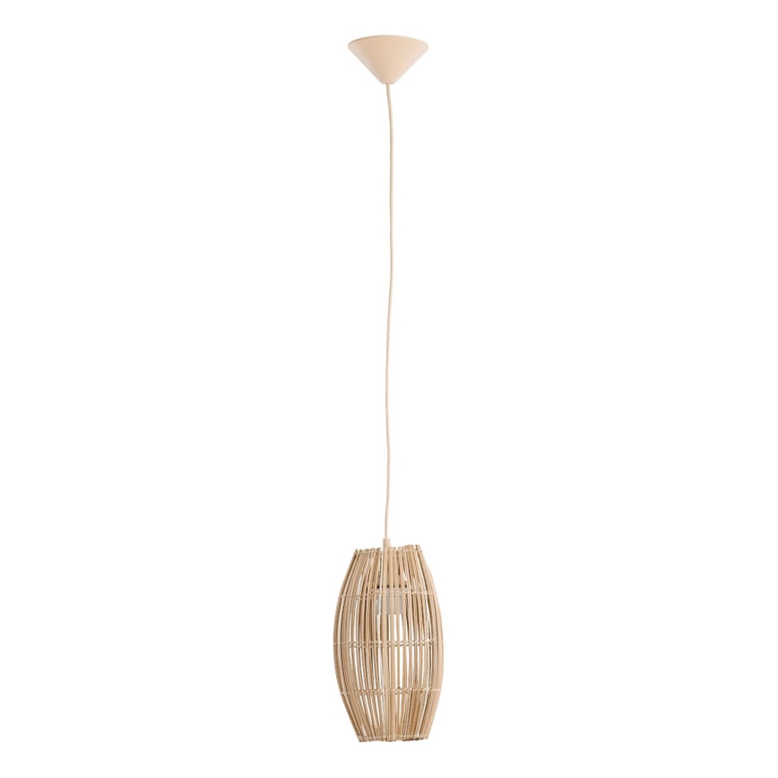 Lustra ar auklu BURI 1xE27/15W/230V bēša