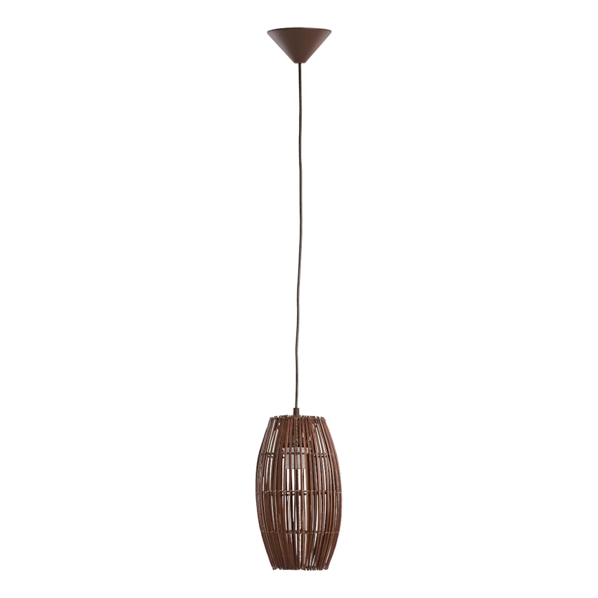 Lustra ar auklu BURI 1xE27/15W/230V brūna