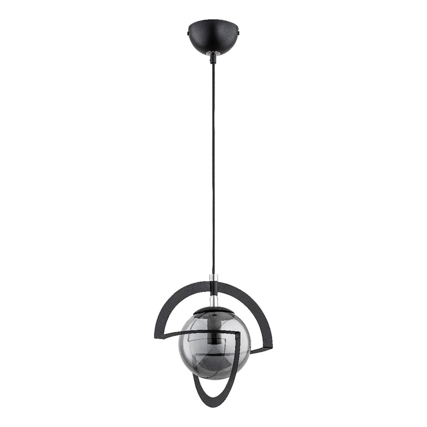 Lustra ar auklu CABRIO 1xE14/10W/230V melna