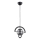 Lustra ar auklu CABRIO 1xE14/10W/230V melna