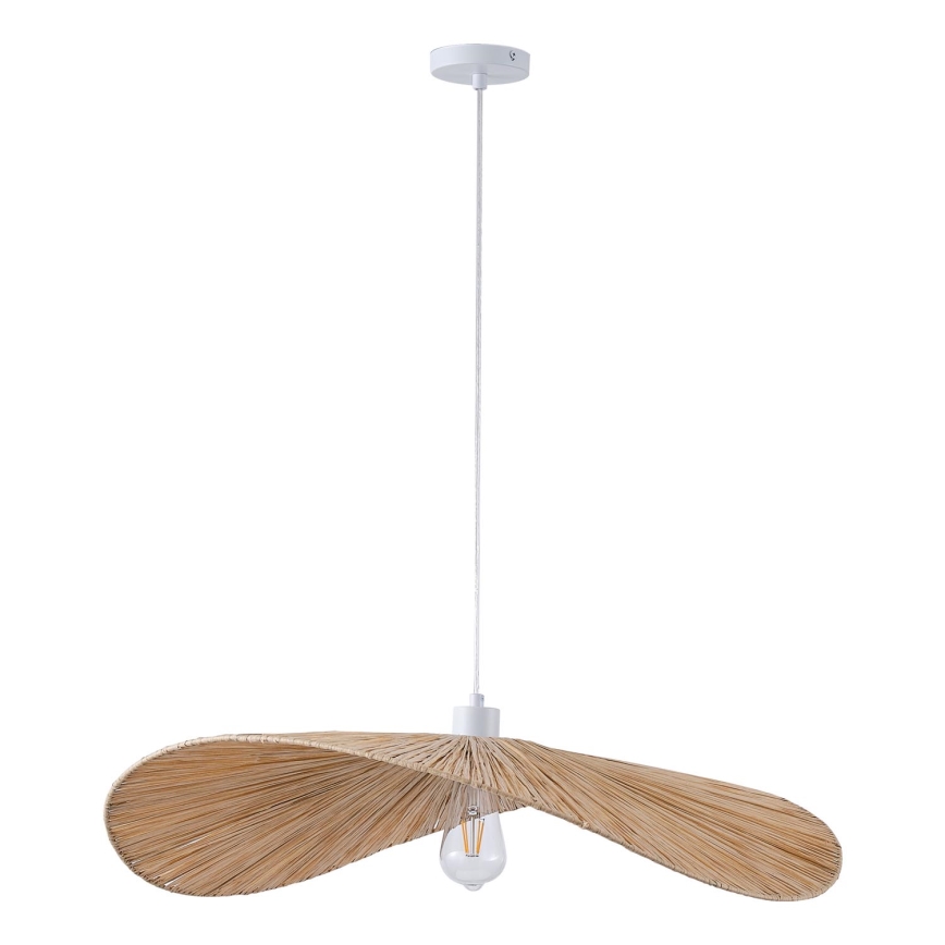 Lustra ar auklu CALYPSO 1xE27/40W/230V d. 70 cm bambusa