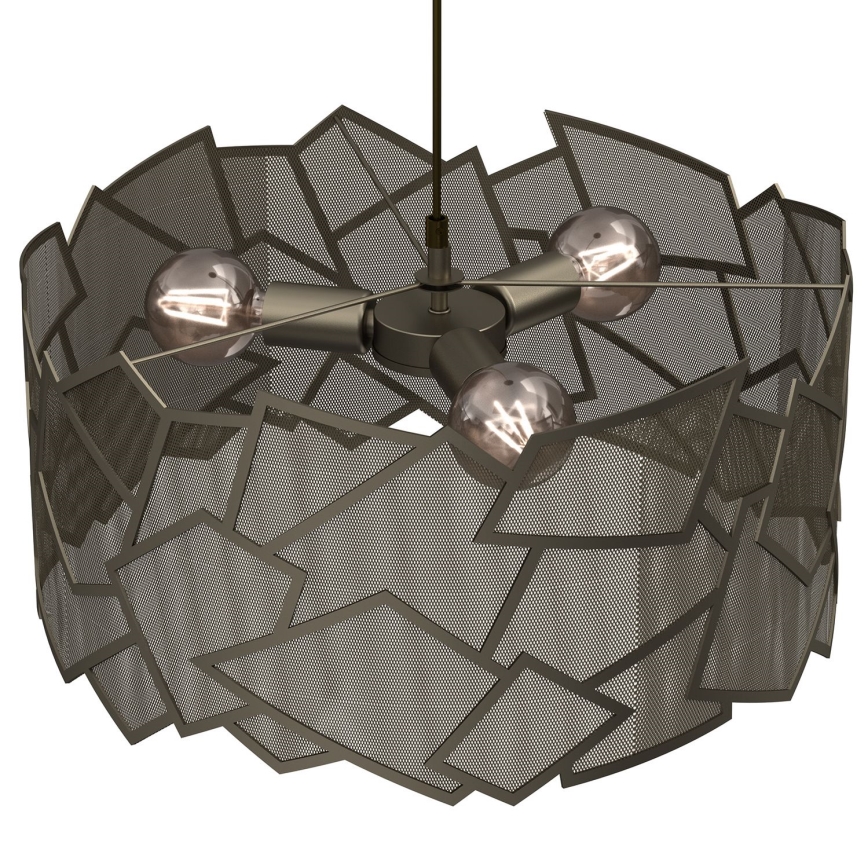 Lustra ar auklu CAMO 3xE27/15W/230V zelta