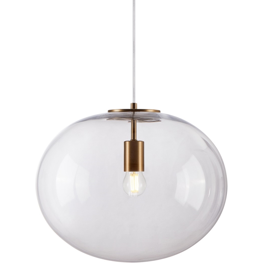 Lustra ar auklu CAMPANIA 1xE27/60W/230V zelta