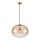 Lustra ar auklu CAMPANIA 1xE27/60W/230V zelta