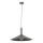 Lustra ar auklu CAPRI 1xE27/15W/230V d. 50 cm antracīta/pelēka