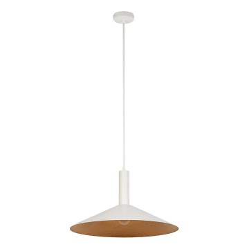 Lustra ar auklu CAPRI 1xE27/15W/230V d. 50 cm balta/varš