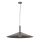 Lustra ar auklu CAPRI 1xE27/15W/230V d. 70 cm antracīta/pelēka