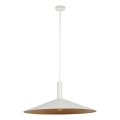 Lustra ar auklu CAPRI 1xE27/15W/230V d. 70 cm balta/varš