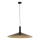 Lustra ar auklu CAPRI 1xE27/15W/230V d. 70 cm melna/zelta