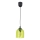 Lustra ar auklu CHRIS 1xE27/60W/230V d. 11 cm zaļa