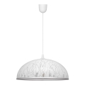 Lustra ar auklu CIRCLE 1xE27/15W/230V balts