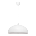Lustra ar auklu CIRCLE 1xE27/15W/230V balts