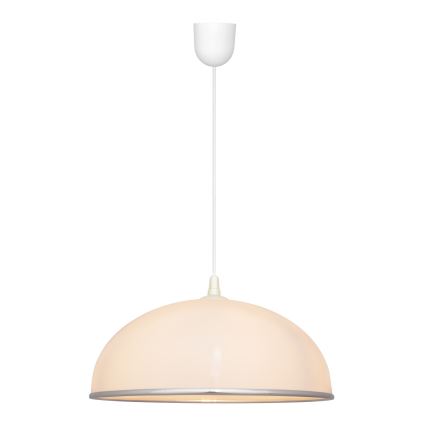 Lustra ar auklu CIRCLE 1xE27/15W/230V balts