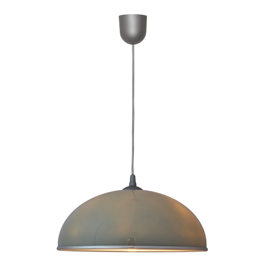 Lustra ar auklu CIRCLE 1xE27/15W/230V pelēka