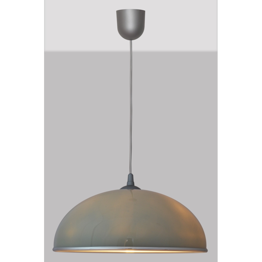 Lustra ar auklu CIRCLE 1xE27/15W/230V pelēka