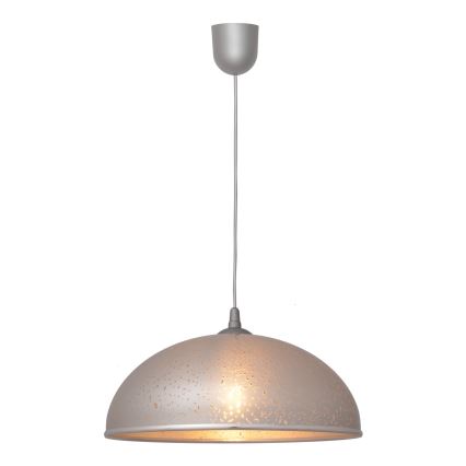 Lustra ar auklu CIRCLE 1xE27/15W/230V pelēka