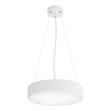 Lustra ar auklu CLEO 3xE27/24W/230V d. 40 cm balta