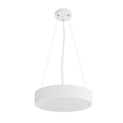 Lustra ar auklu CLEO 3xE27/24W/230V d. 40 cm balta