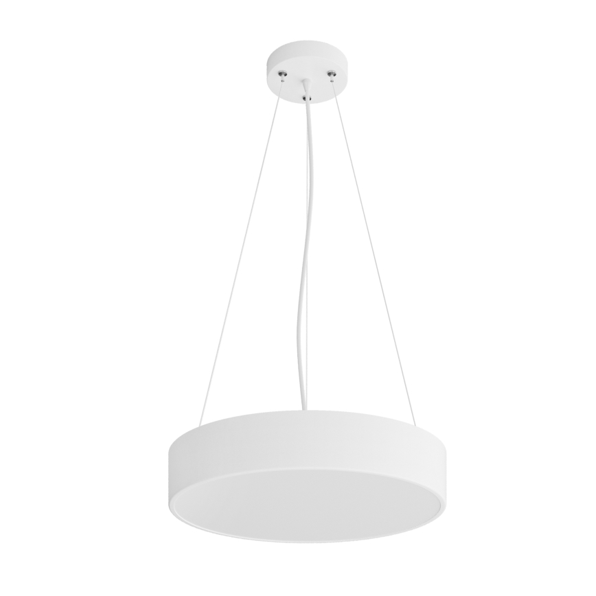 Lustra ar auklu CLEO 3xE27/24W/230V d. 40 cm balta