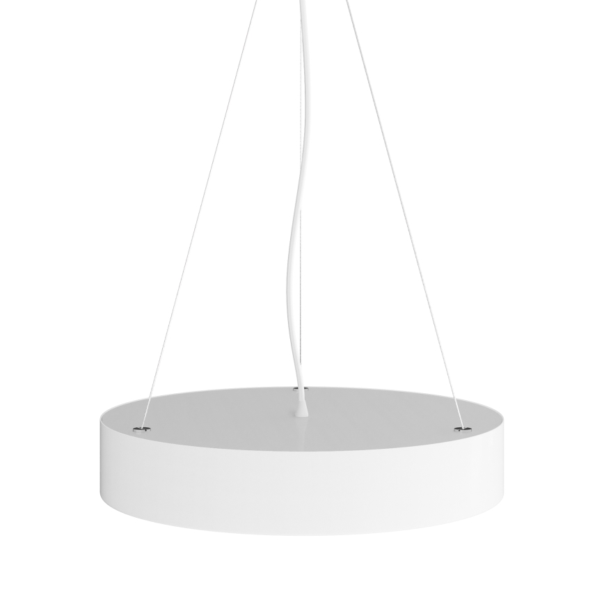 Lustra ar auklu CLEO 3xE27/24W/230V d. 40 cm balta