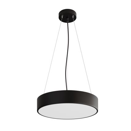 Lustra ar auklu CLEO 3xE27/24W/230V d. 40 cm melna