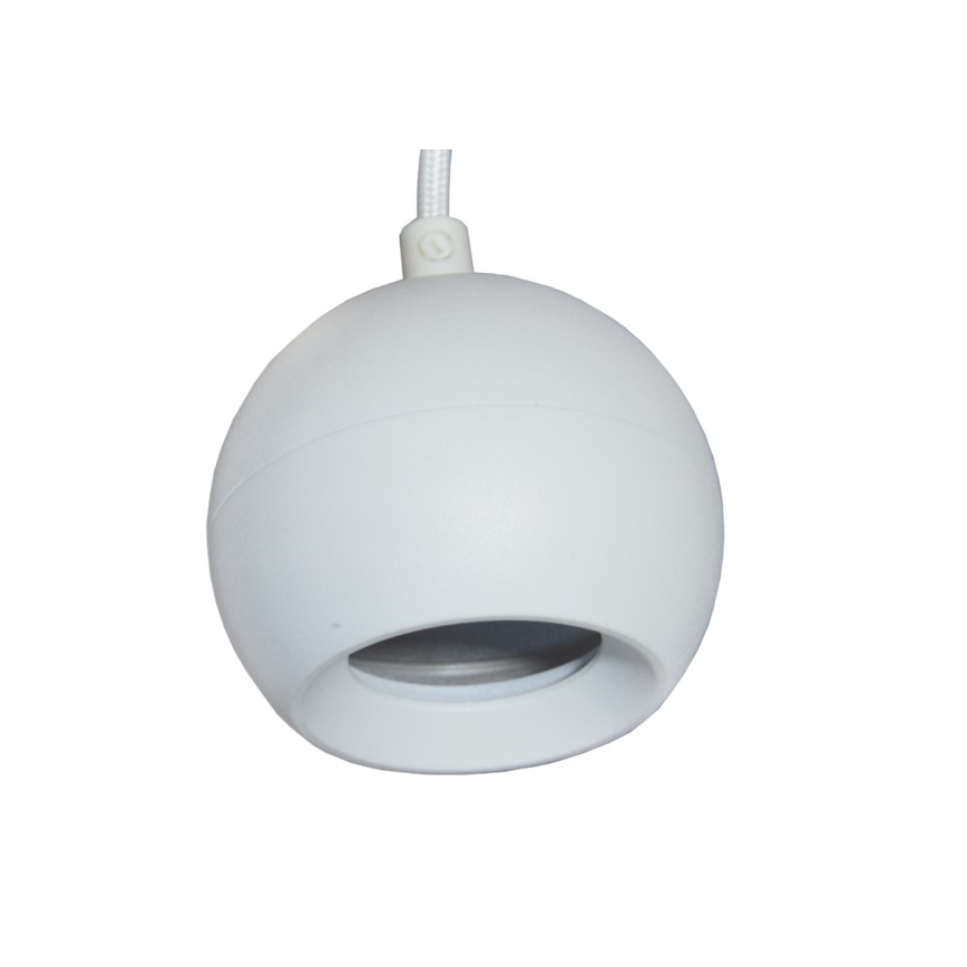 Lustra ar auklu COLM 3xGU10/30W/230V balta