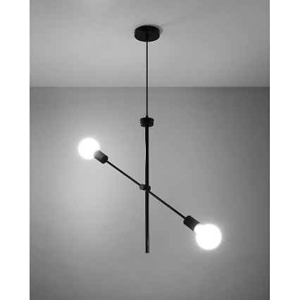 Lustra ar auklu CONCEPT 2xE27/60W/230V
