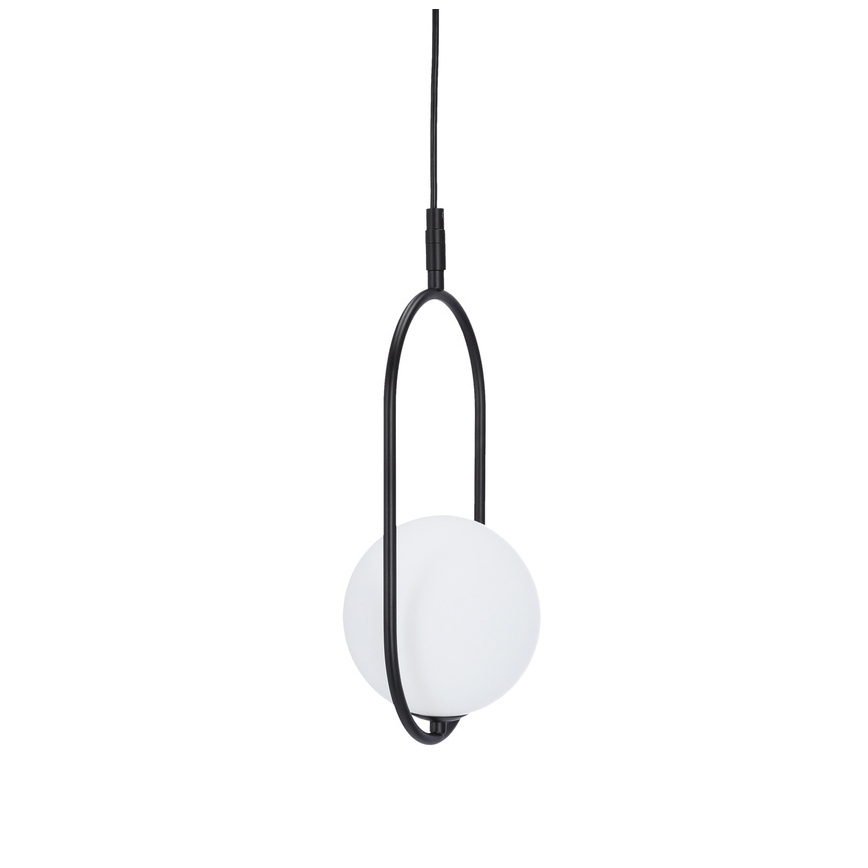 Lustra ar auklu CORDEL 1xG9/28W/230V melna