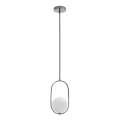 Lustra ar auklu CORDEL 1xG9/28W/230V spīdīgi hromēts