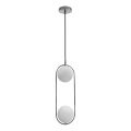 Lustra ar auklu CORDEL 2xG9/28W/230V spīdīgi hromēts